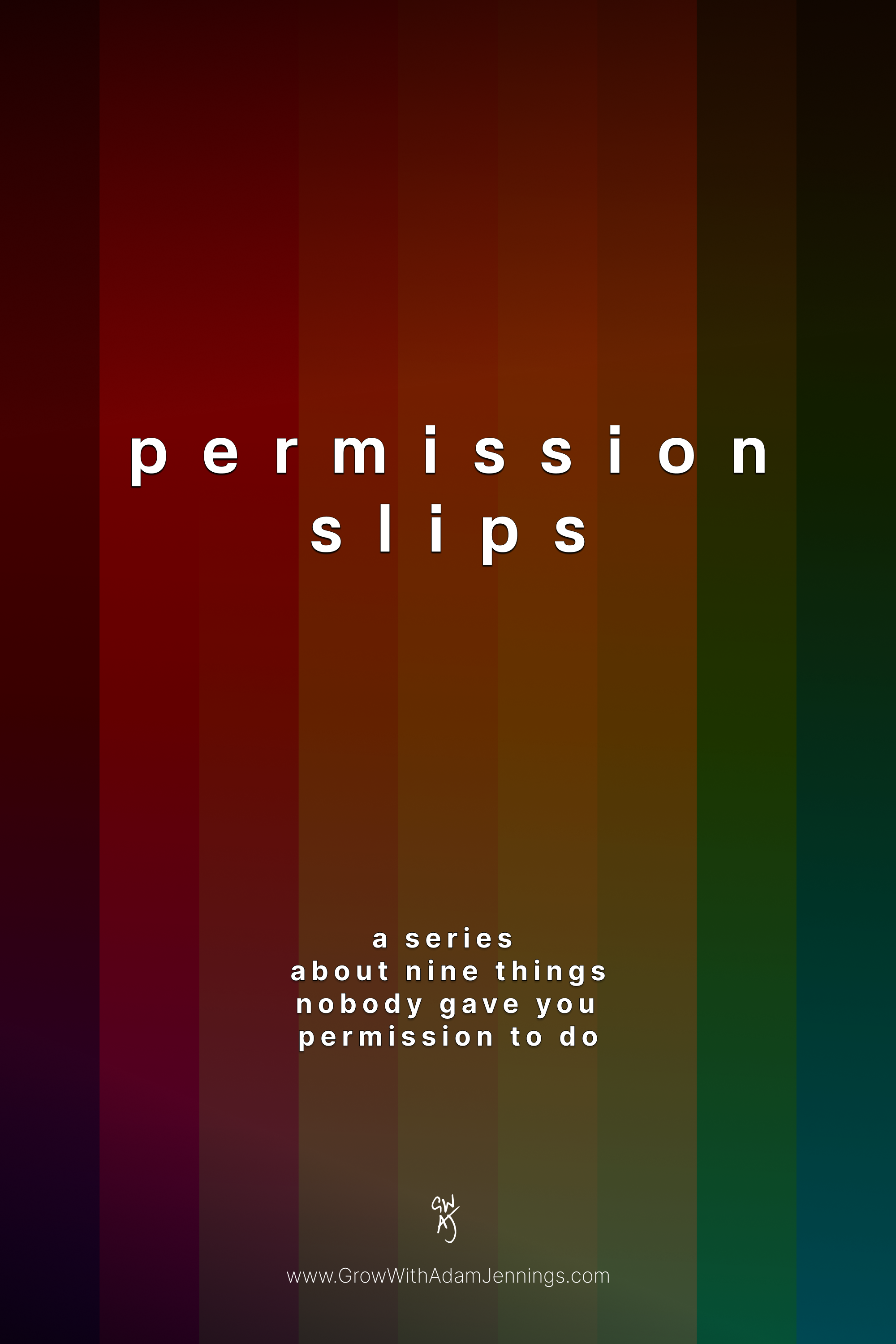 A one-sheet poster for Permission Slips - coming soon