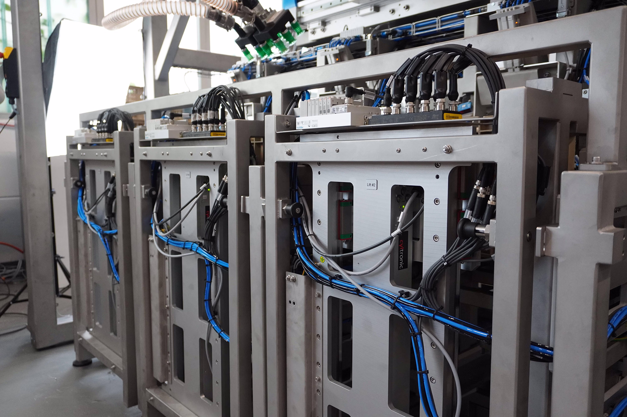 Cyltronic Linearachsen in R. Wick AG Anlage