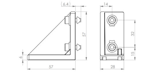 side mounting bracket
