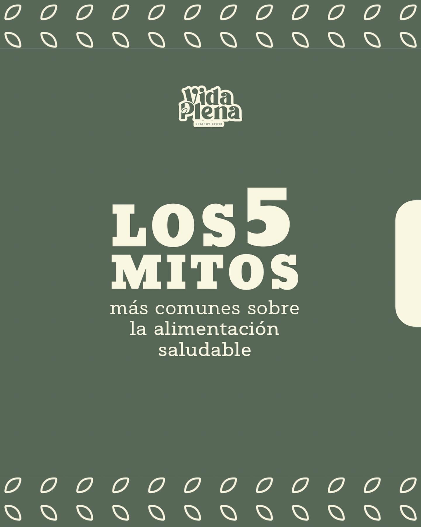los 5 mitos más comunes sobre la alimentación saludable vida plena
