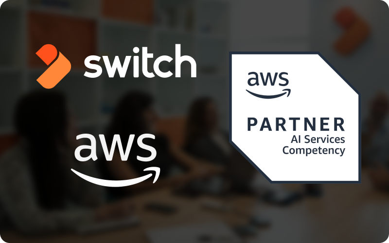 SWitch is an AWS AI Competency Partner