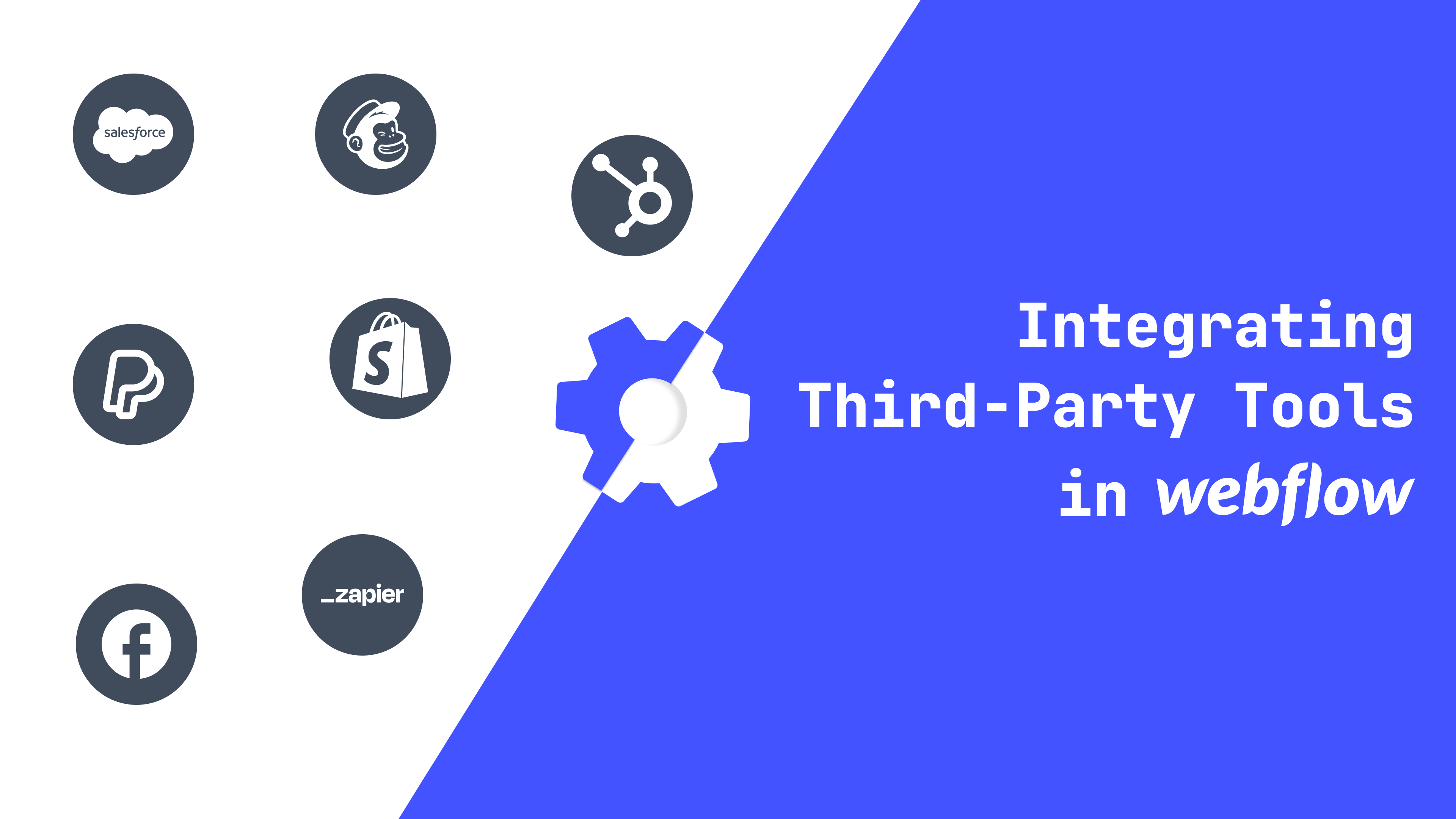 Image showcasing logos of most used third-party tools