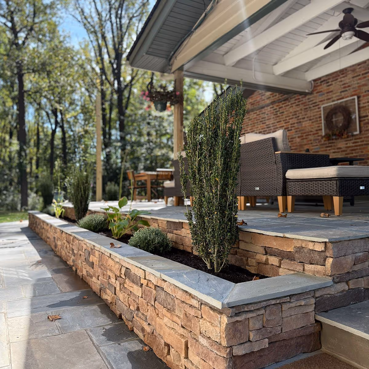 Hardscaping services by James Creek Lawn and Landscape near me