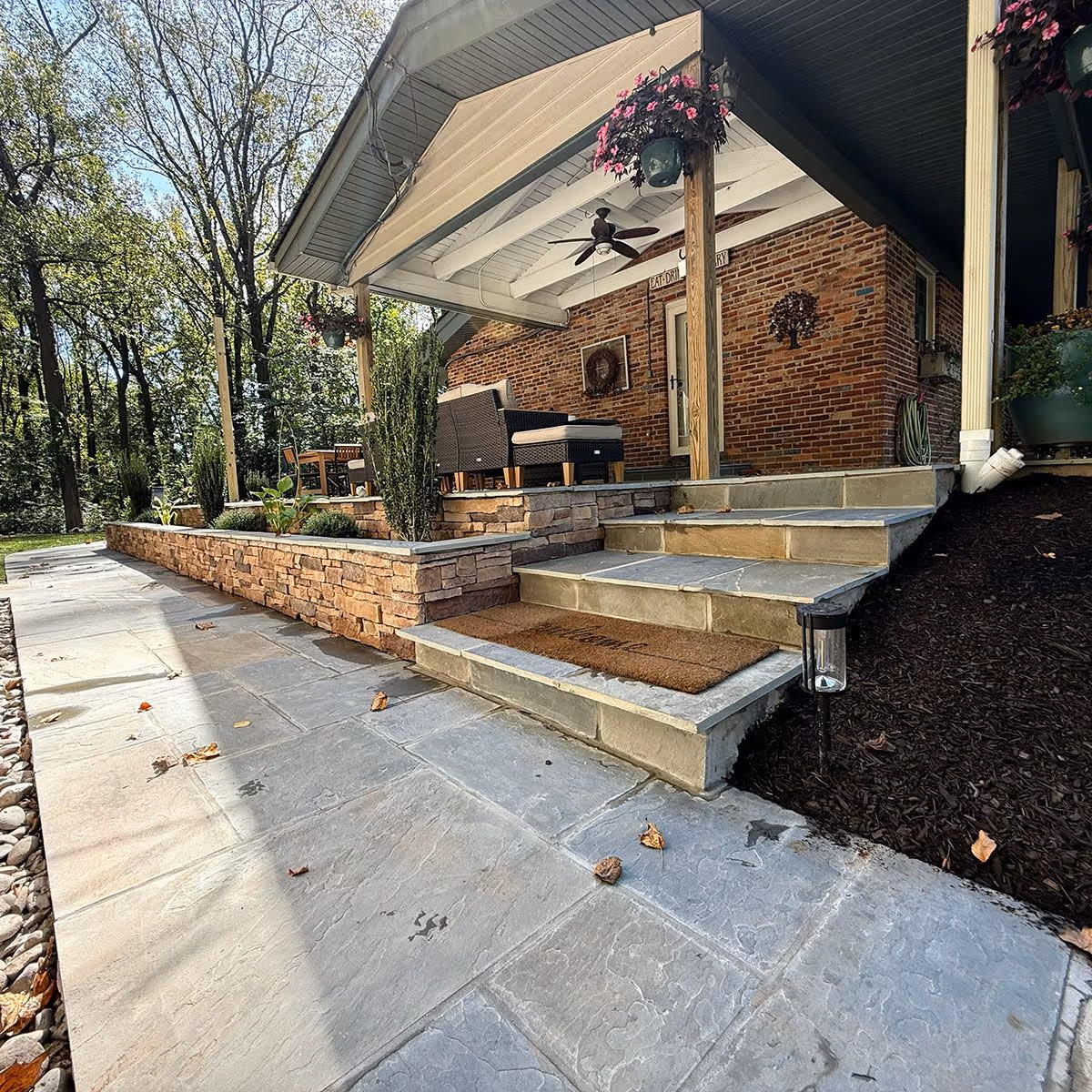 Professional hardscape design and installation near me