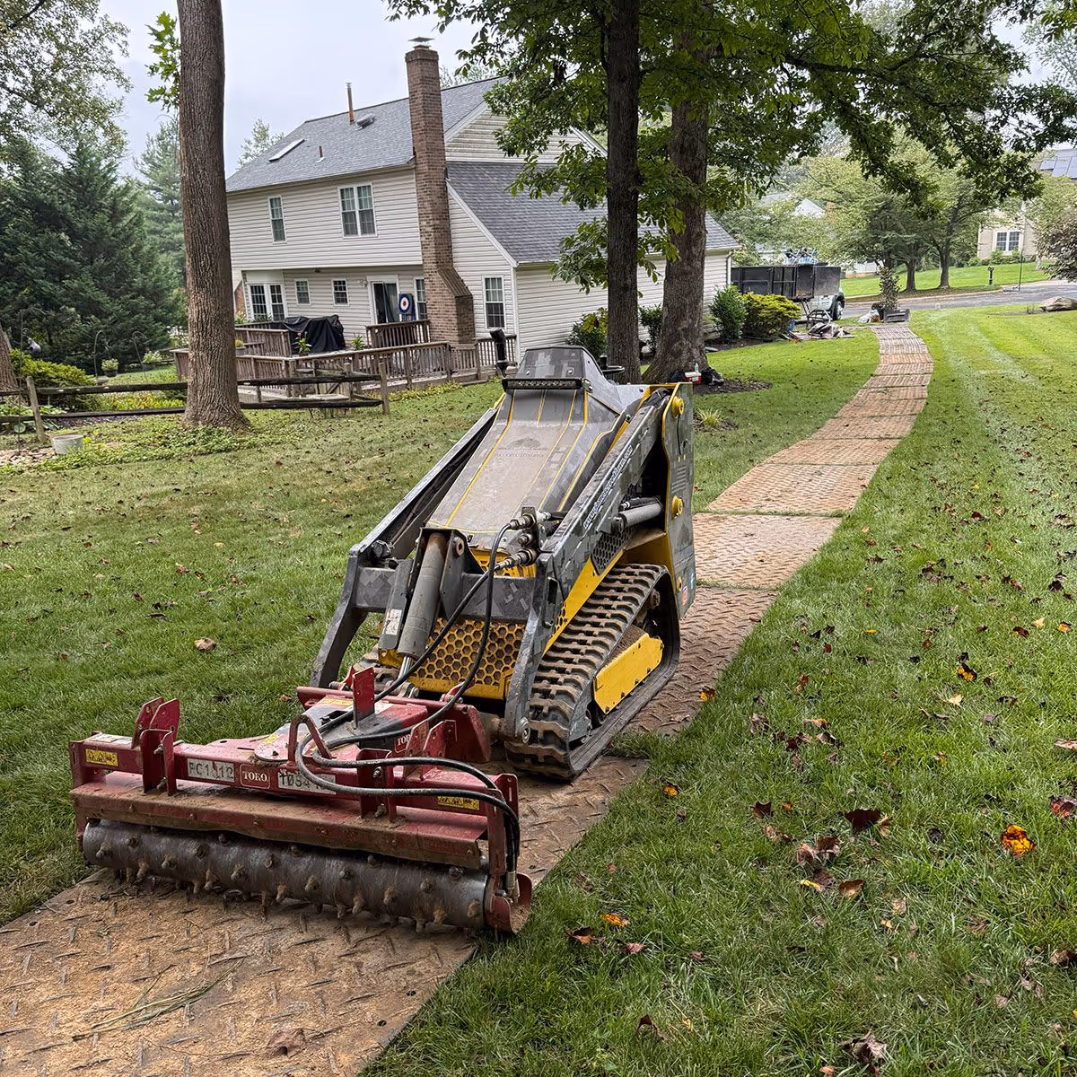 Professional lawn equipment by James Creek Lawn and Landscape near me