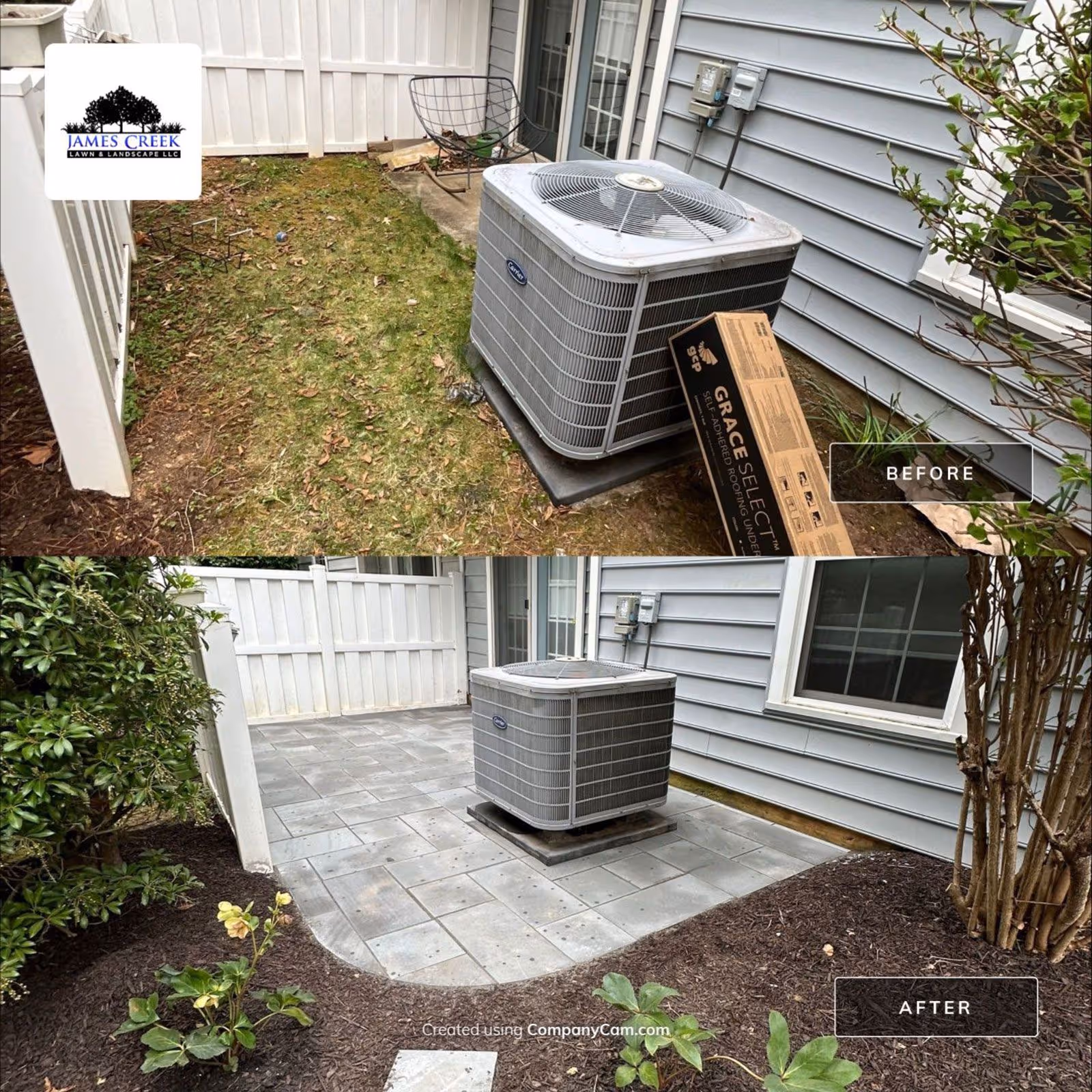 Residential yard before and after near me