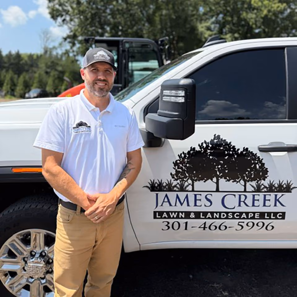 Stephen Hamby, Account Manager of James Creek Lawn and Landscape, Olney, MD