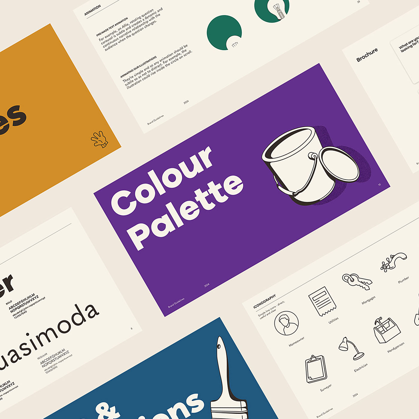 Branding work by Hex for Hey Alfie