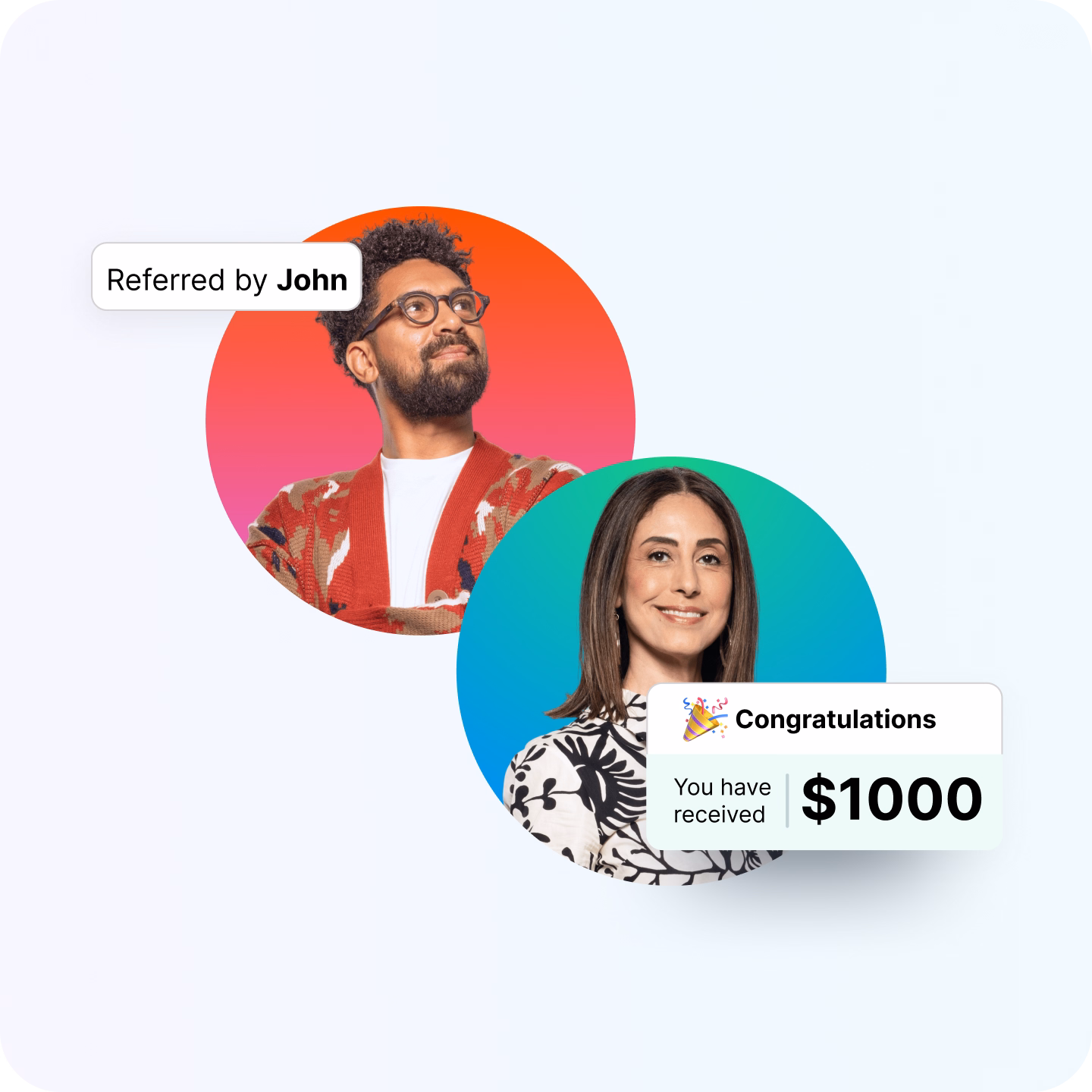 for successful refer get $1000 as credit note