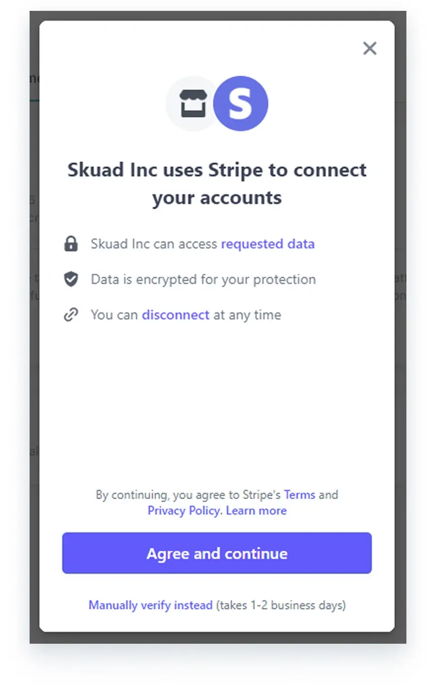 Stripe platform