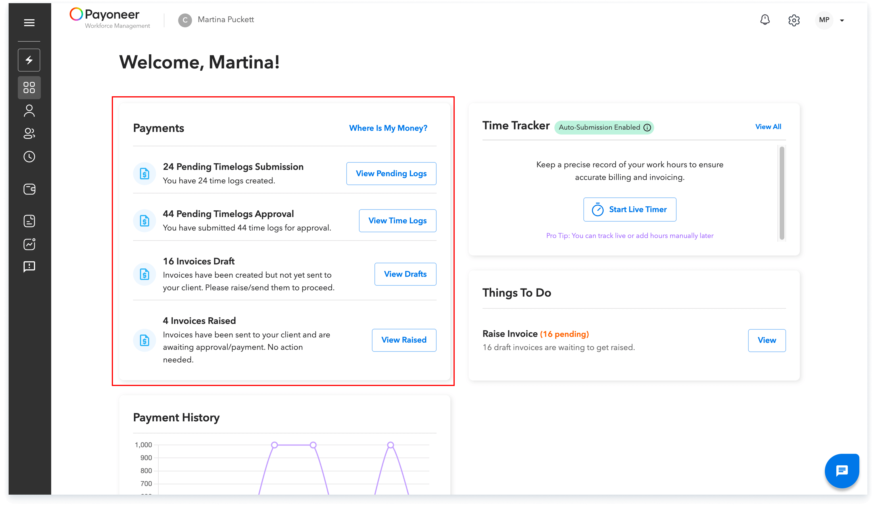 payment invoice status 1