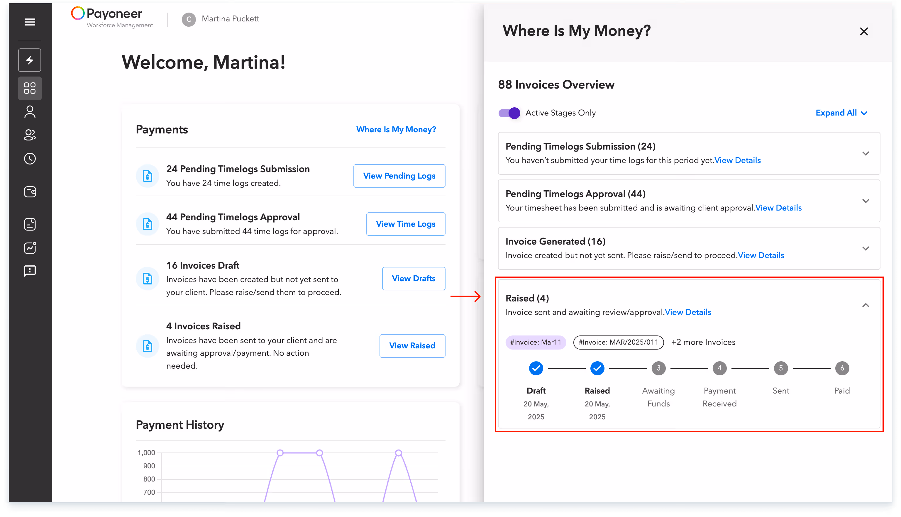 payment invoice status 2