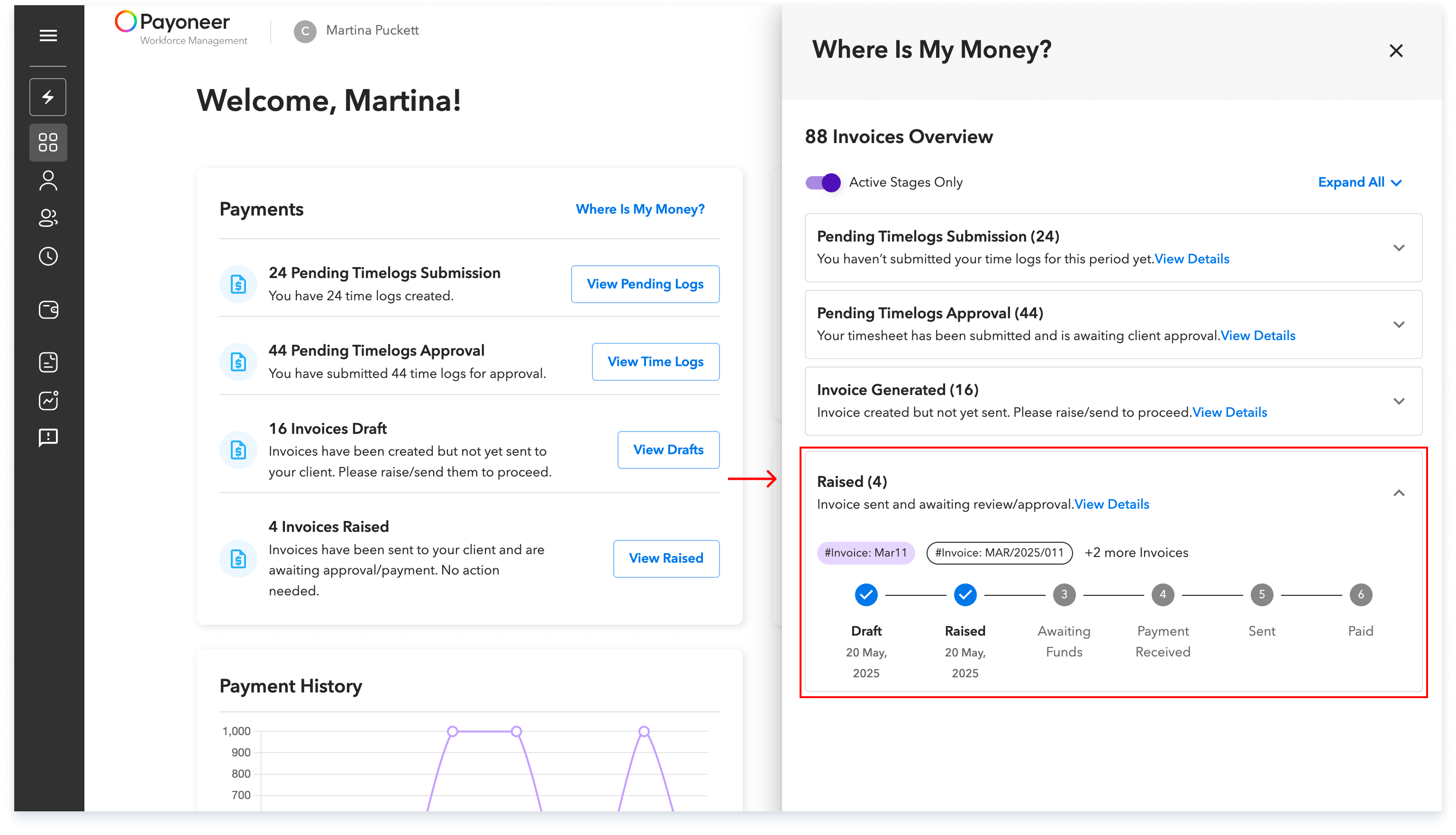 payment invoice status 2