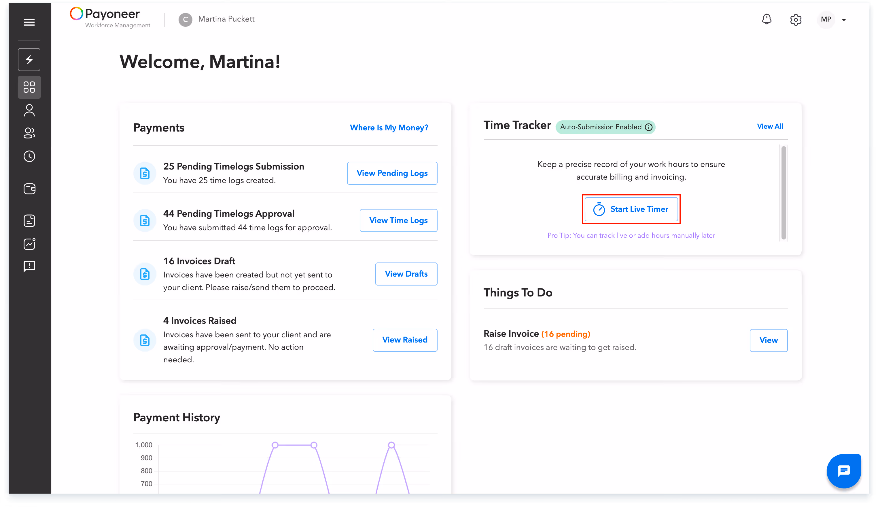 clock out record break 1