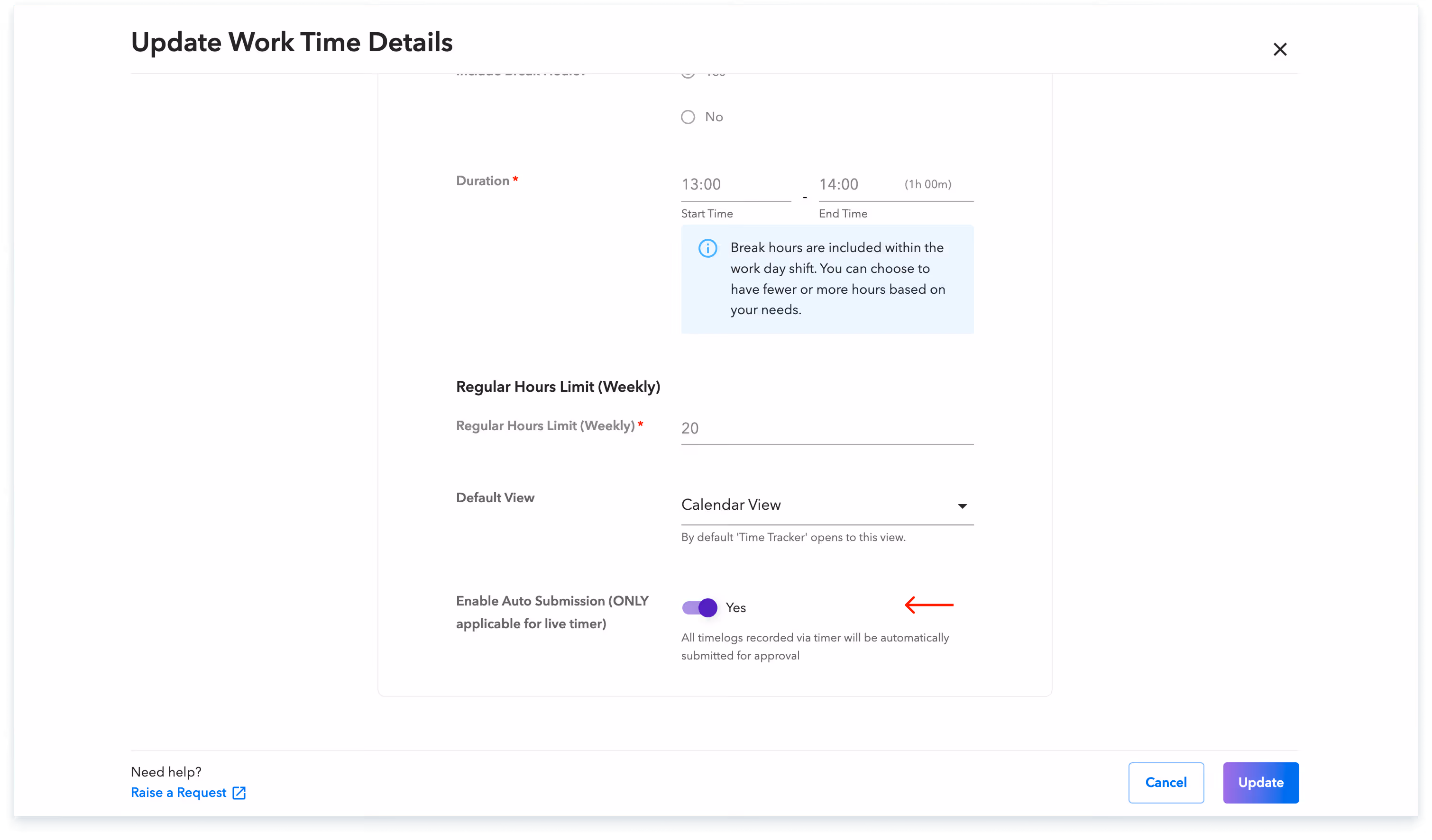 clock out record break 7