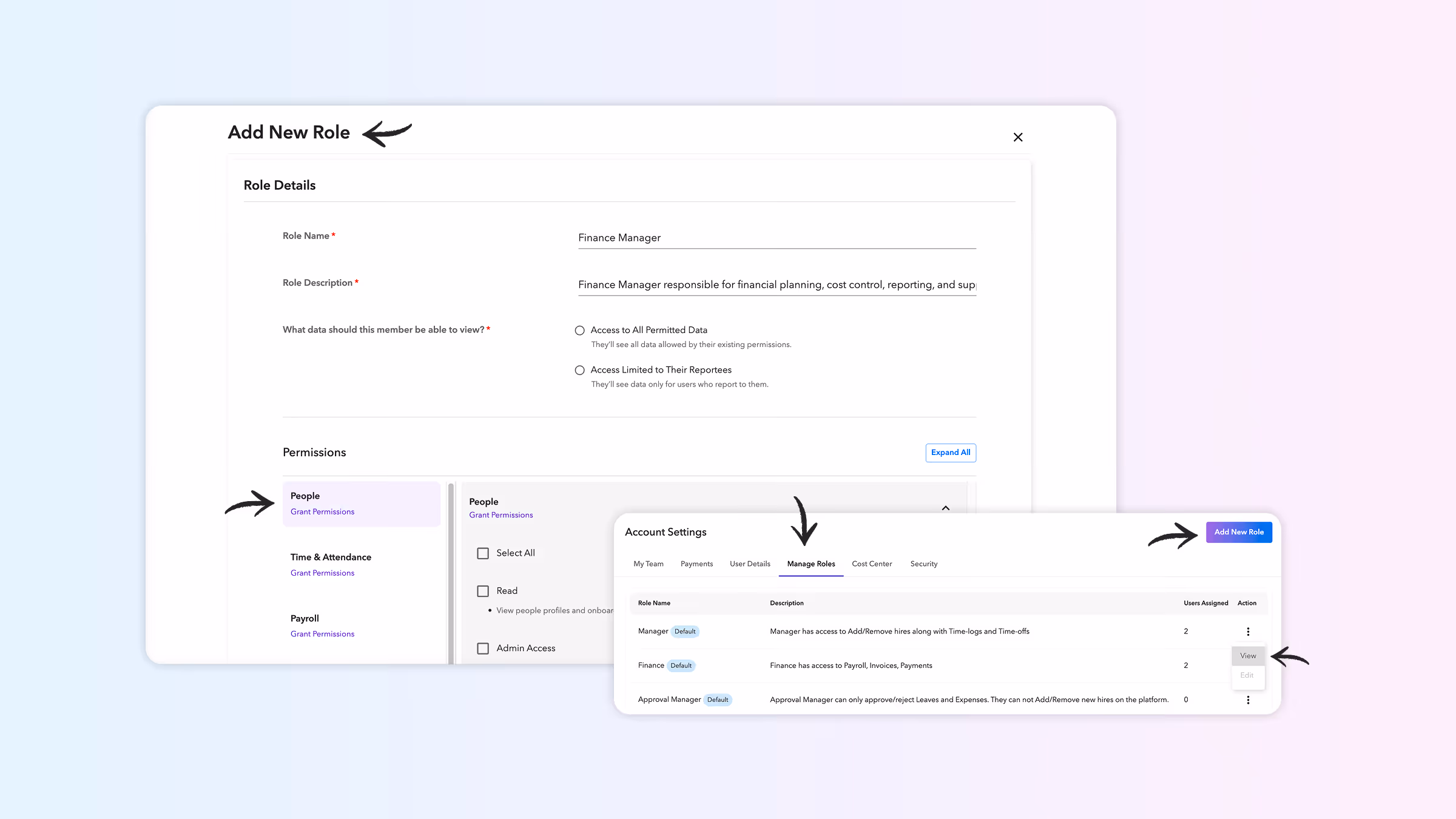 Enhanced access and role management