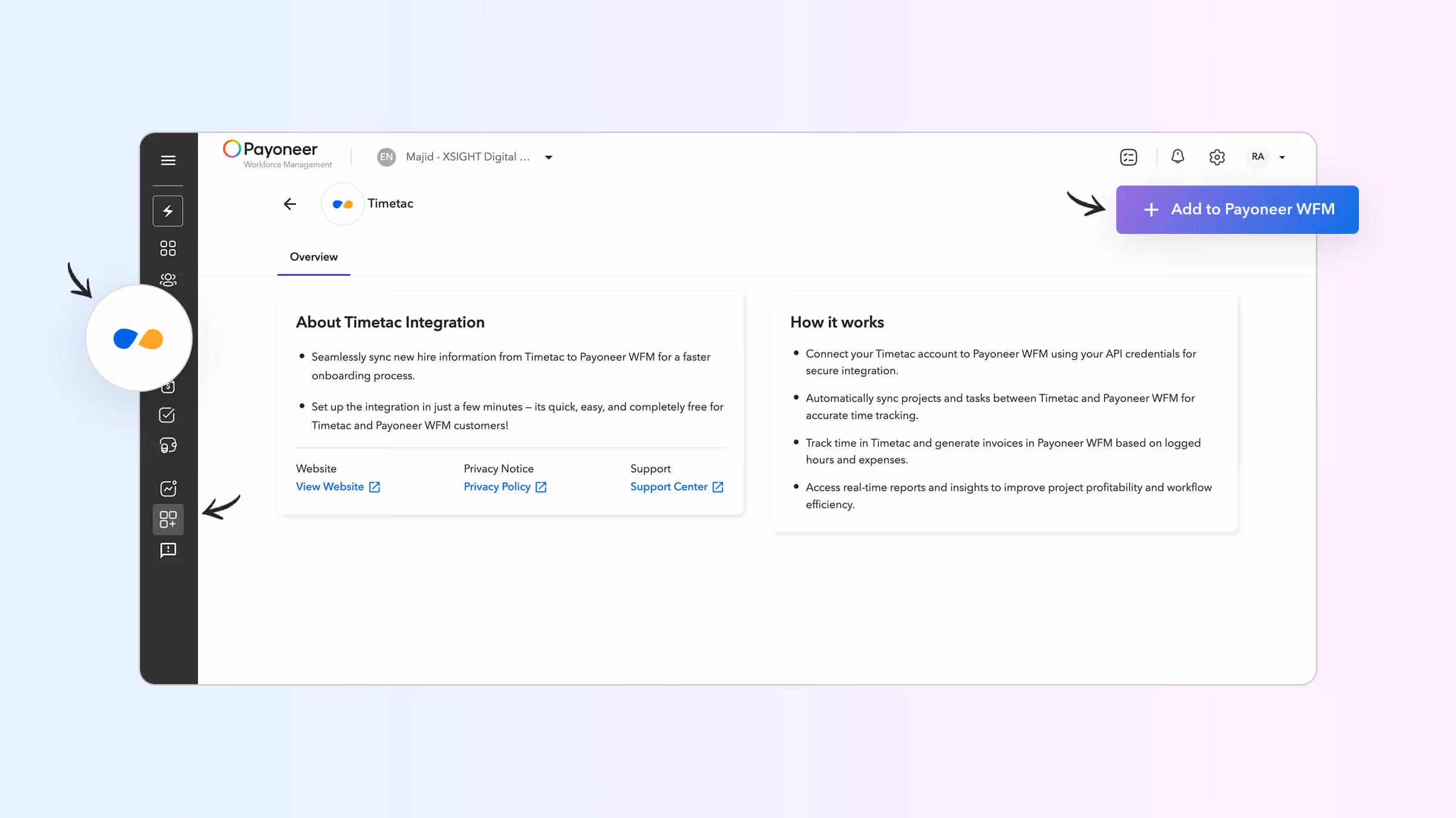 New integrations and enhanced workforce data syncing 
