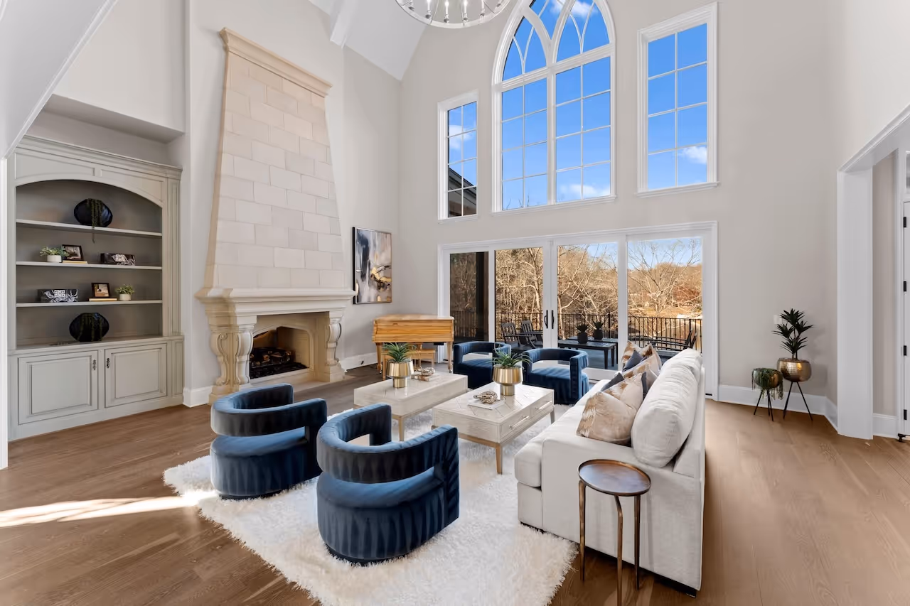 elegant luxury living spaces luxury new construction homes Grand Lac Chateau