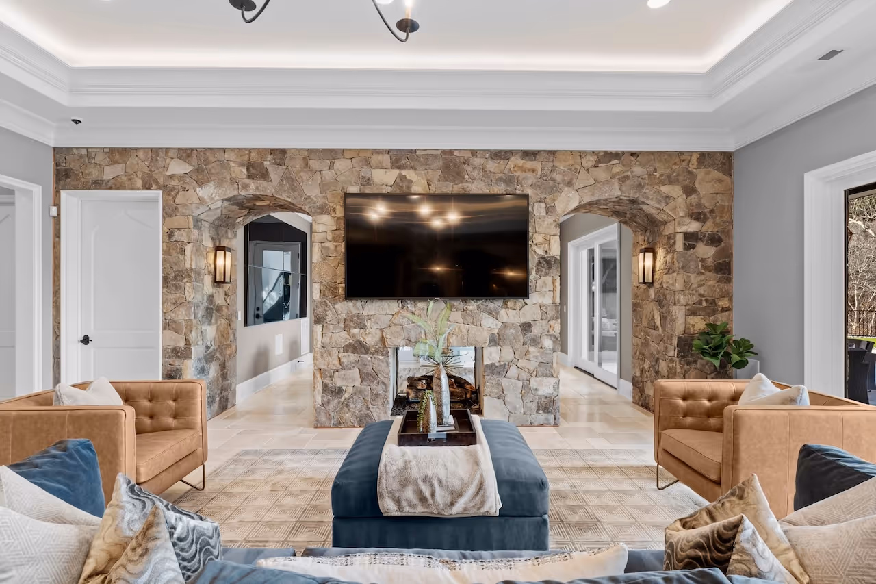 luxury family room Grand Lac Chateau