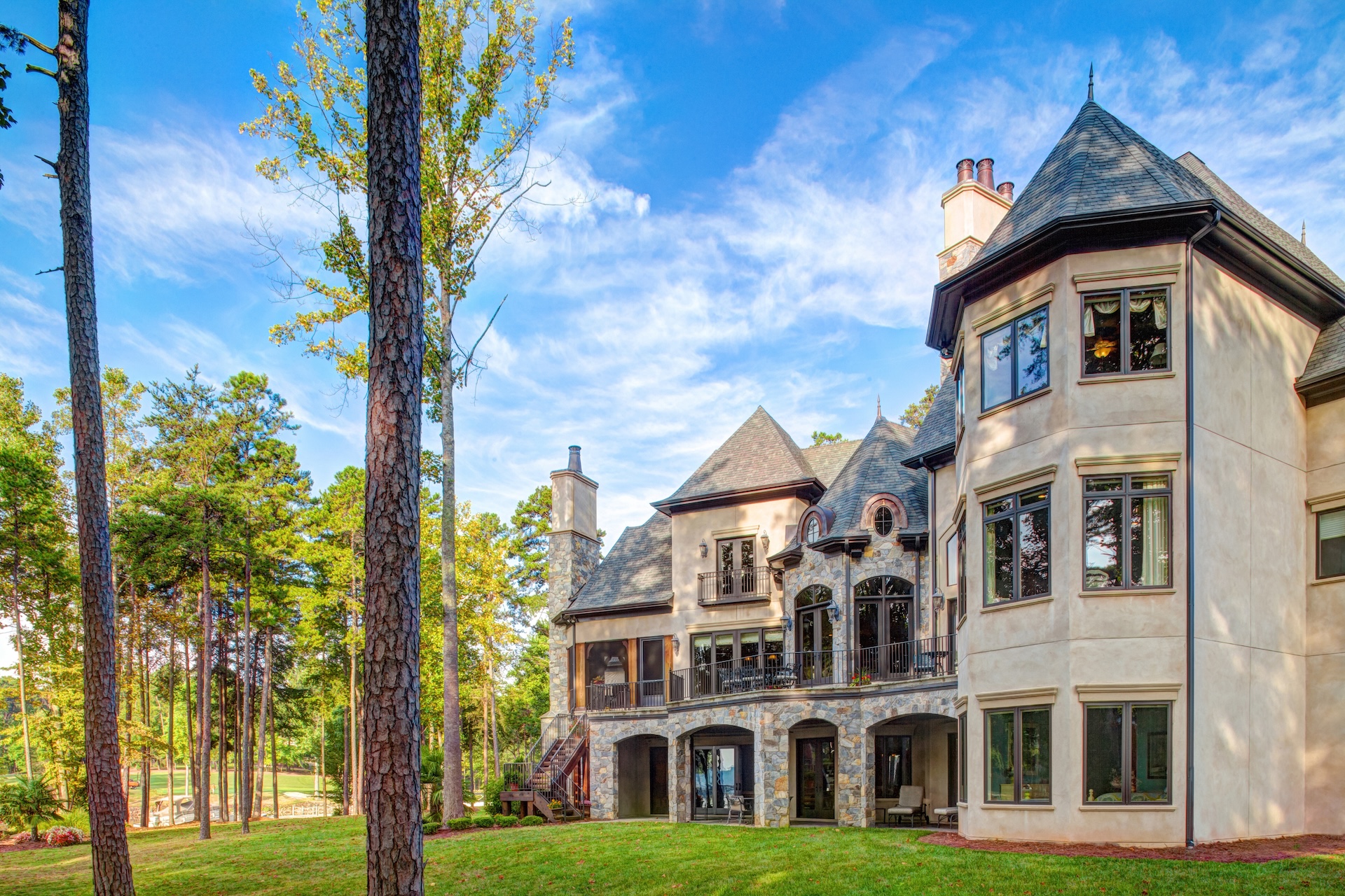 Custom Augusta Homes residence on Lake Norman