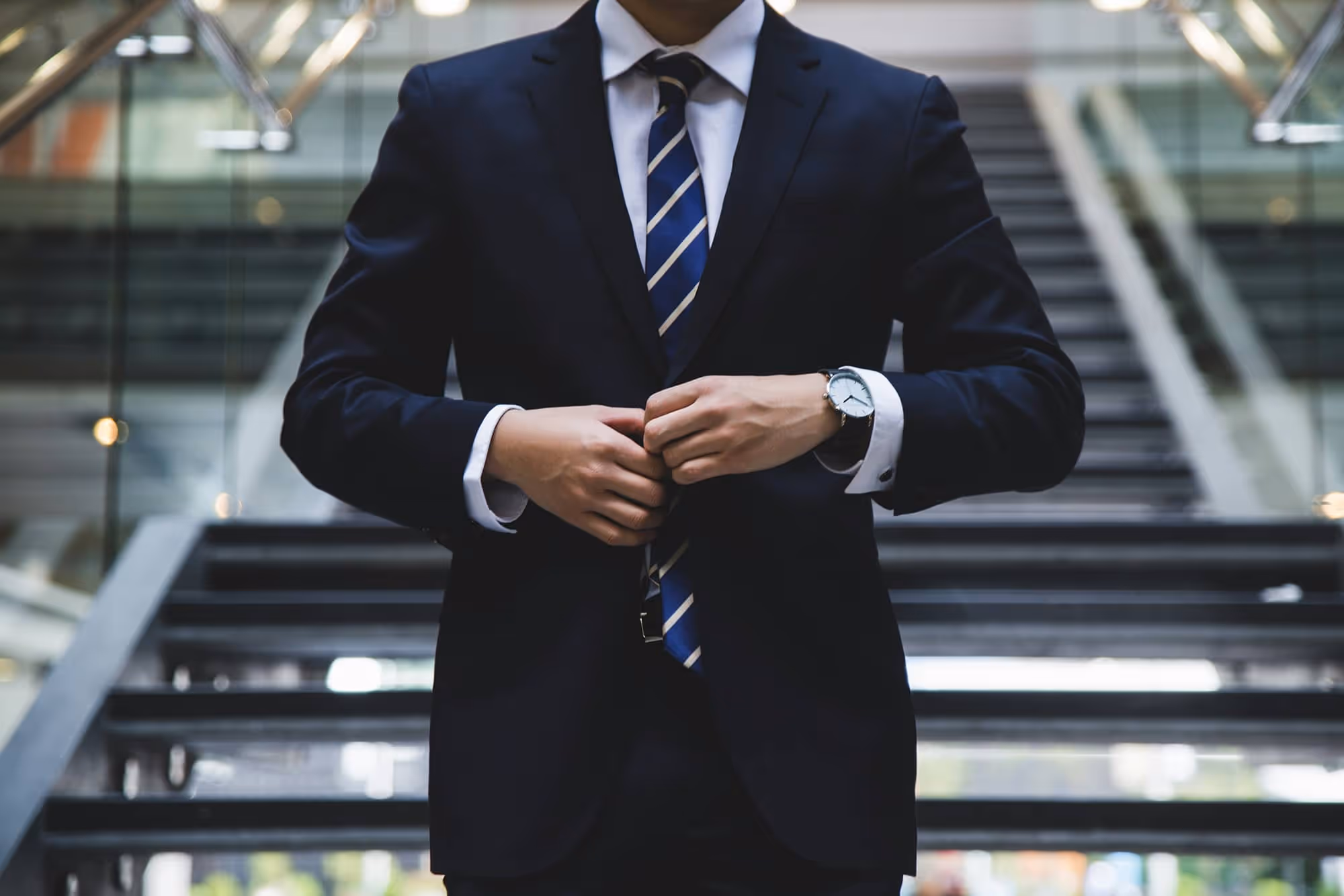 A Man Wearing A Suit