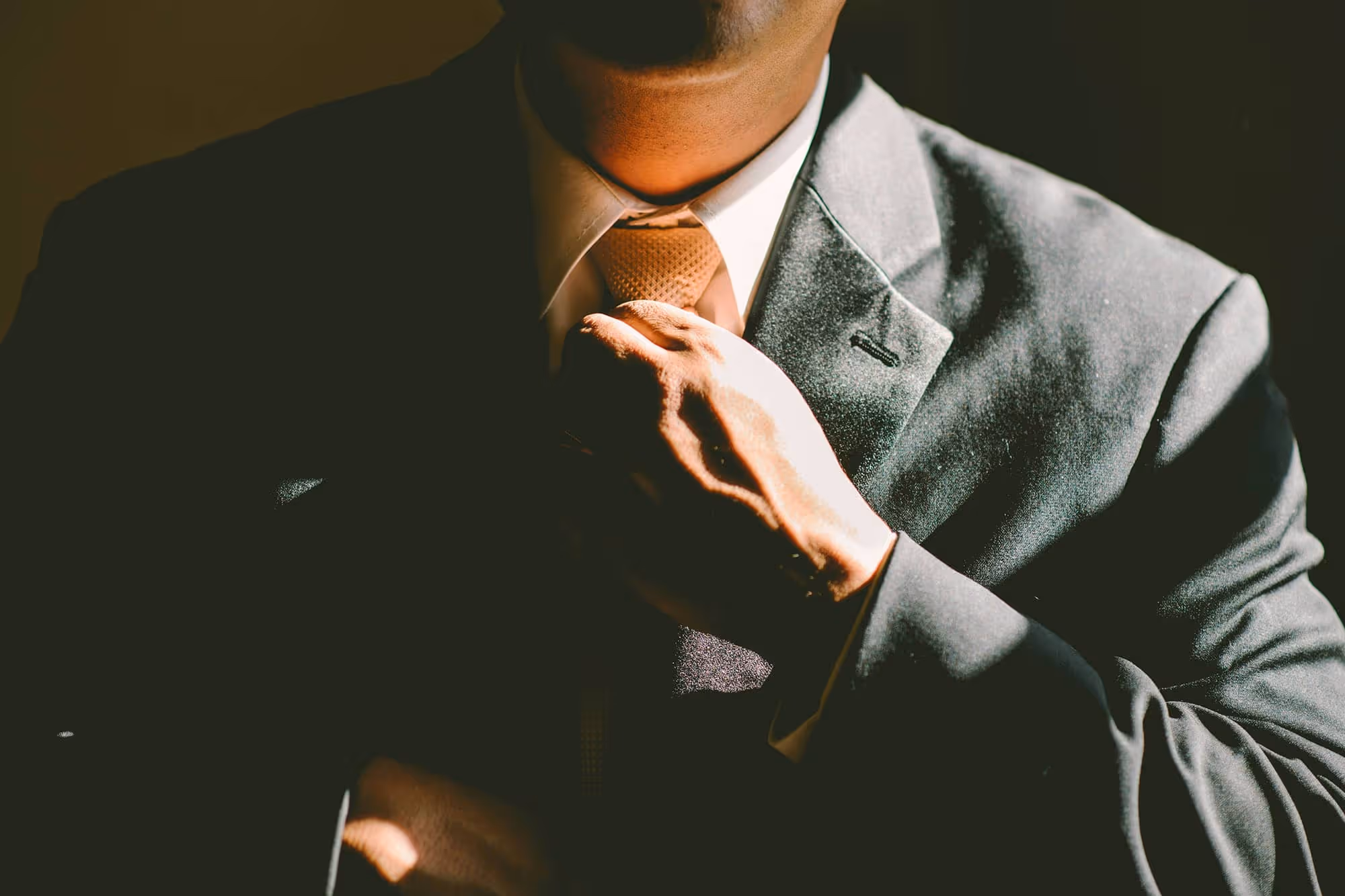 A Man Wearing A Suit