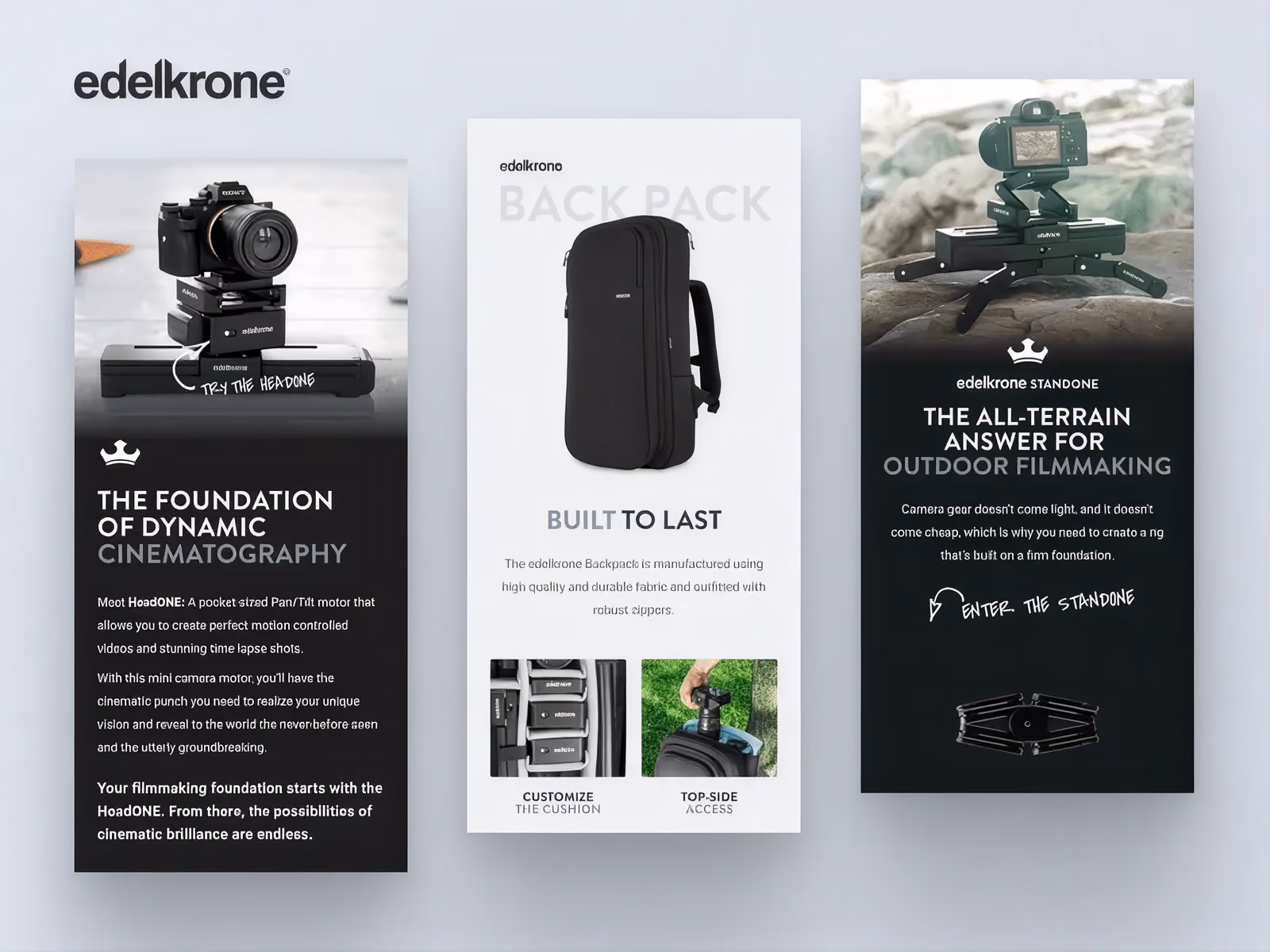 edelkrone email automation series.