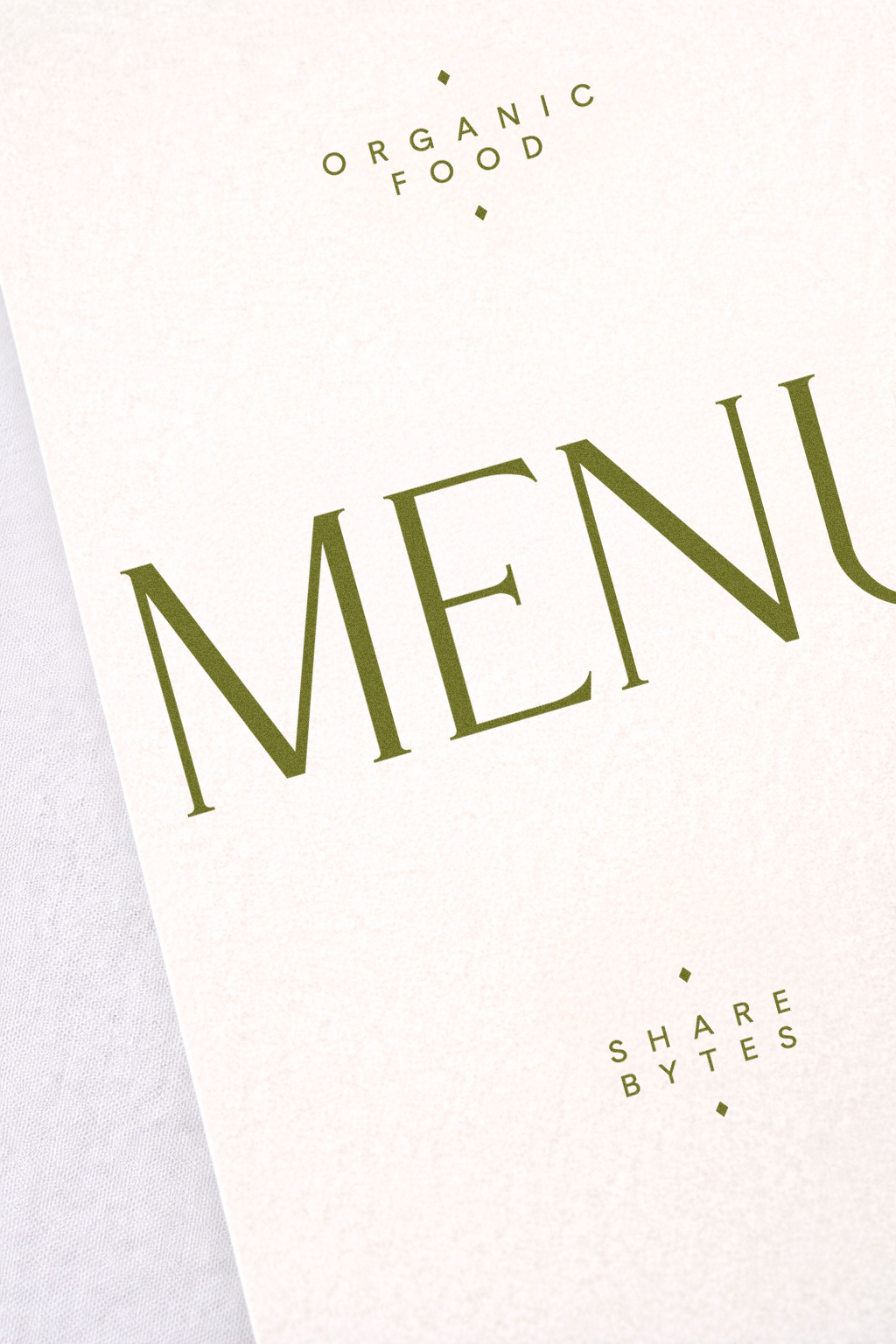 Almara hospitality brand identity applied on restaurant staff uniform