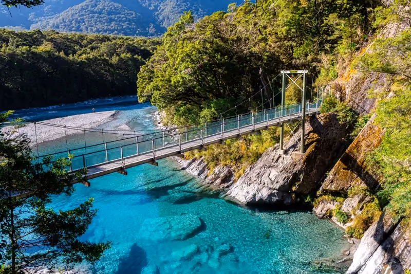 Blue Pools & Makarora Day Walk