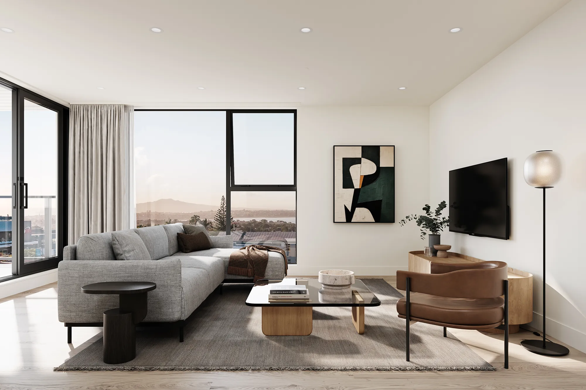 Living with expansive views