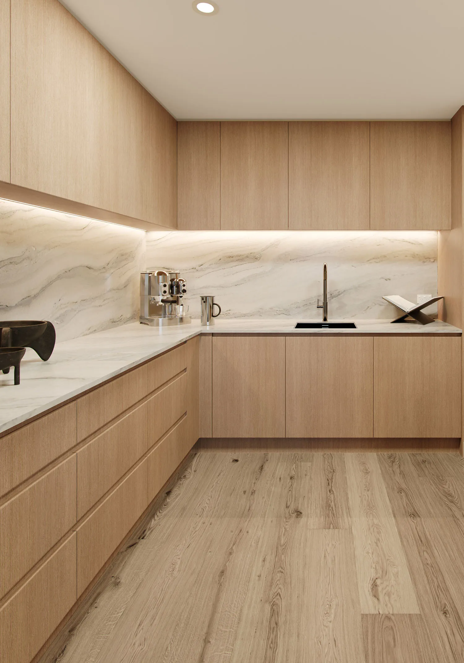 Penthouse scullery