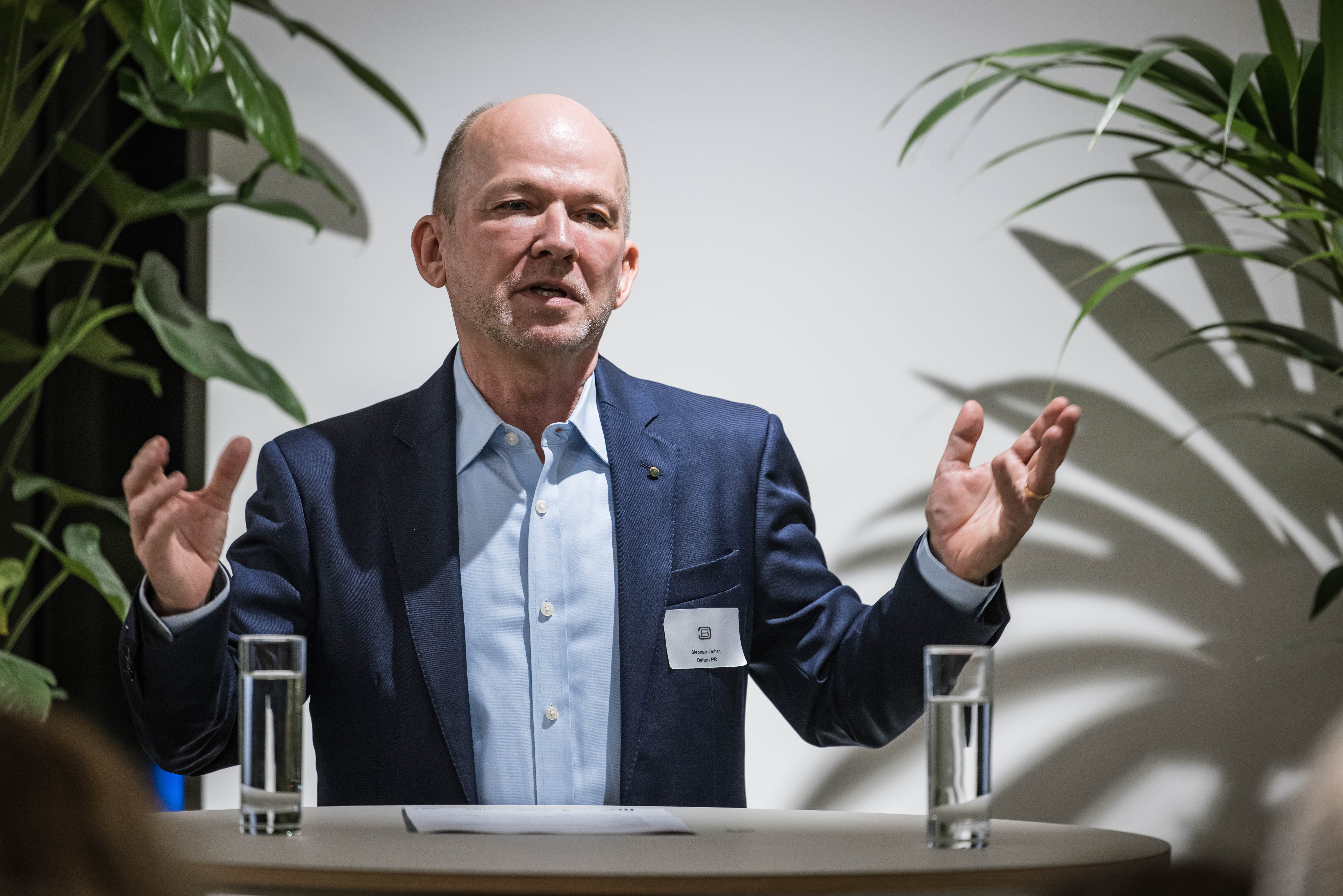 Stephan Oehen, Gründer der Business Club in Zürich-Reihe, Strategieberater für Kommunikation