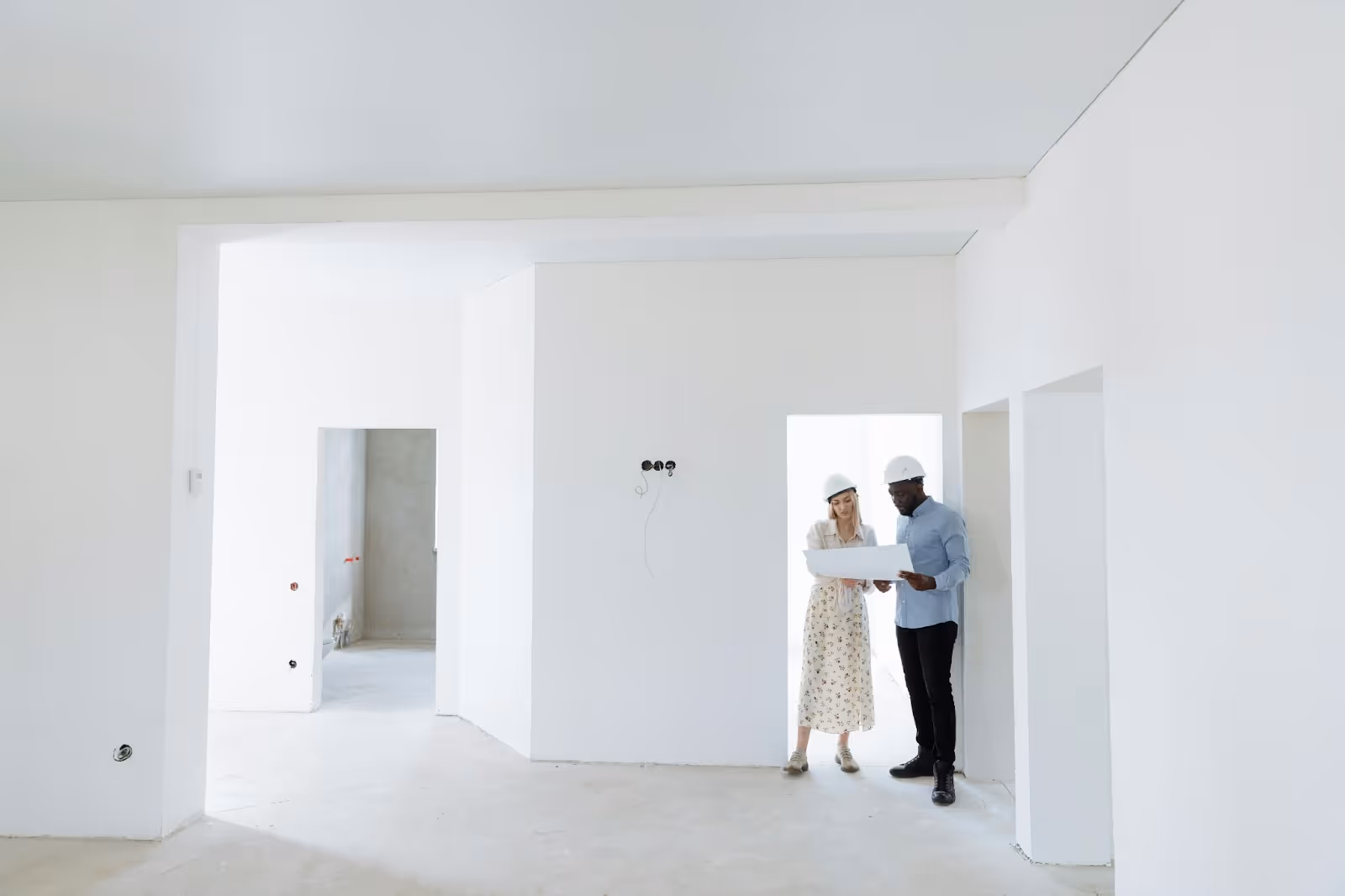 Two flooring consultants