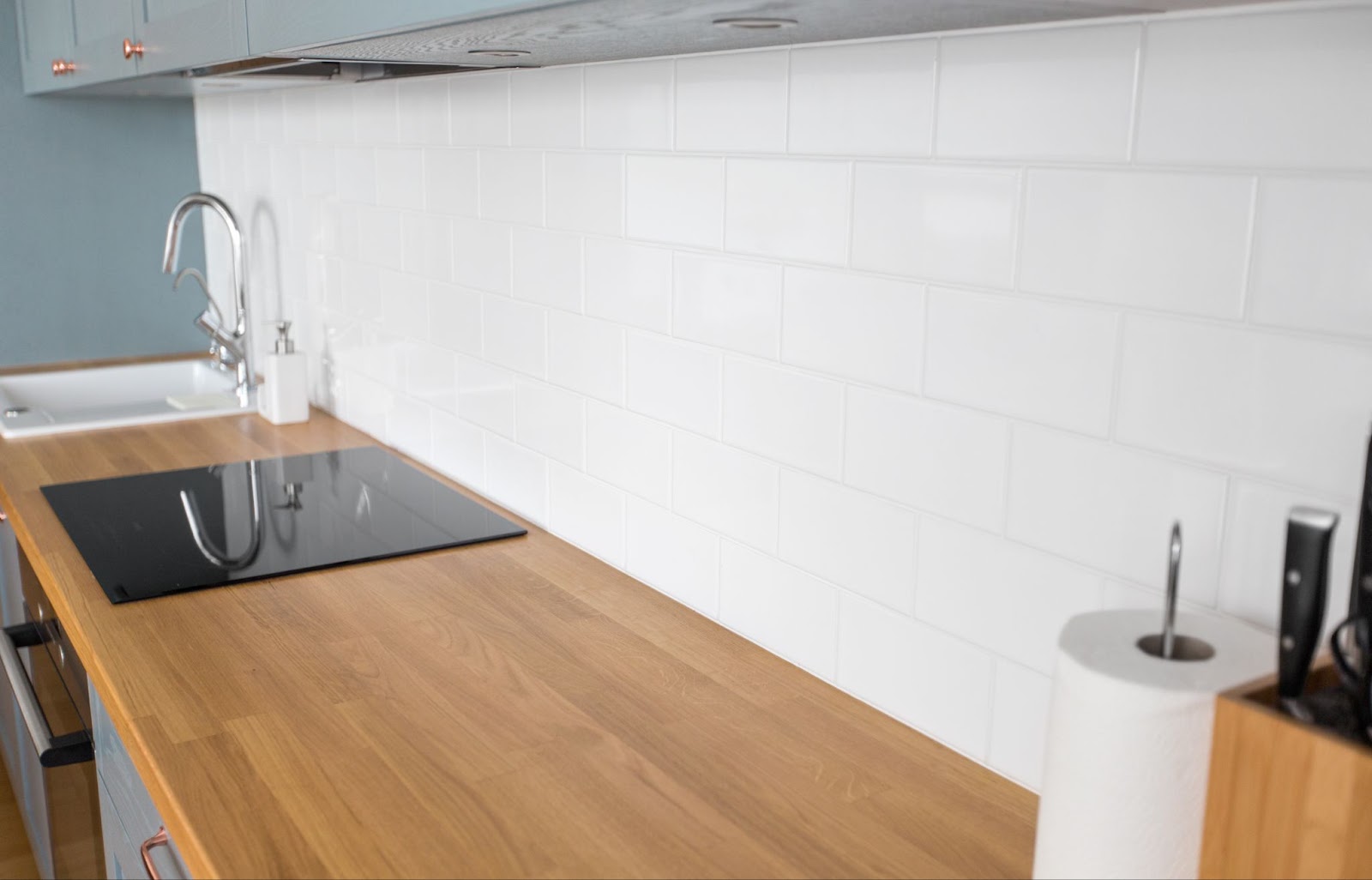 Laminated kitchen countertop