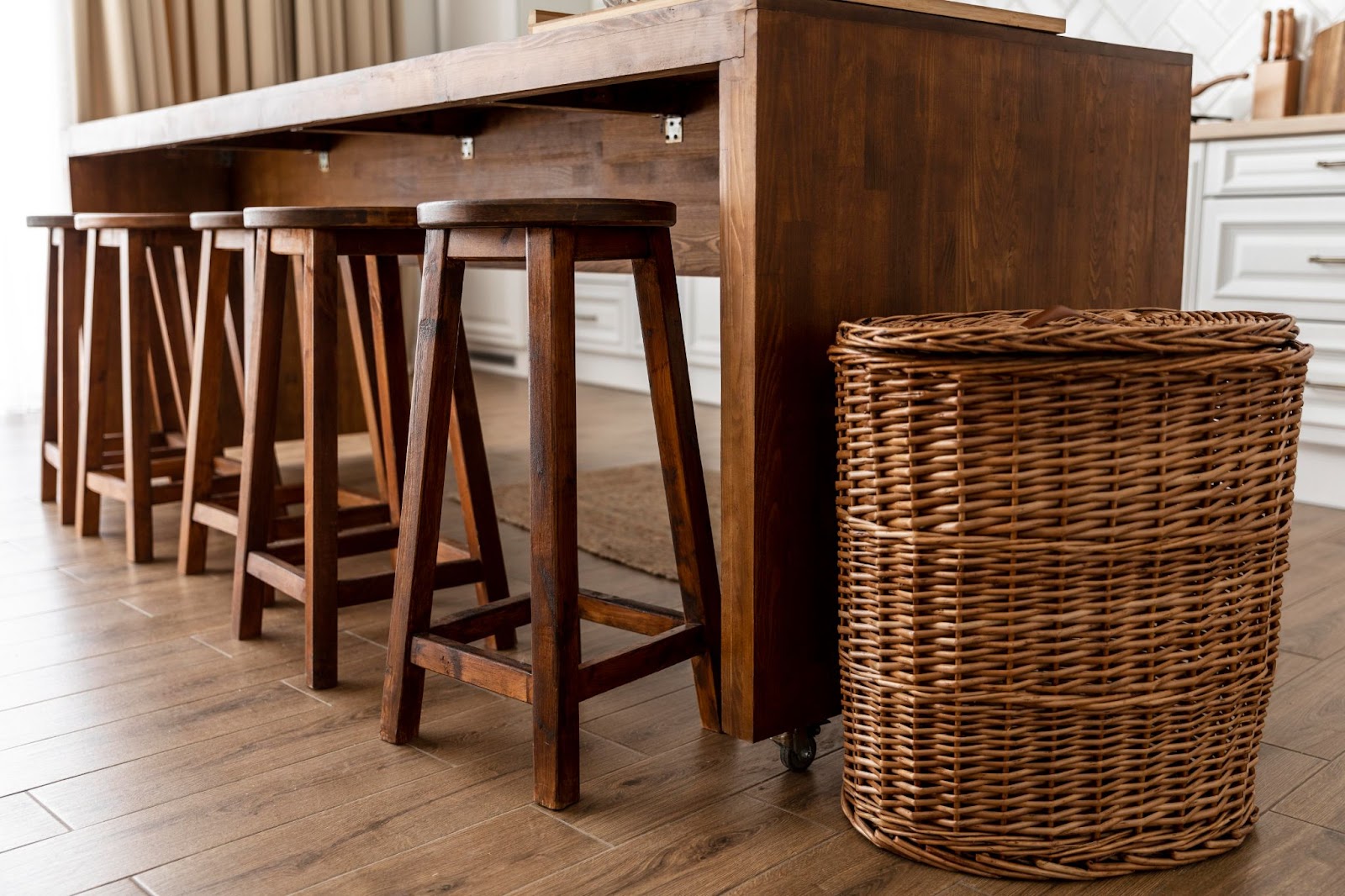 Wooden Kitchen Island