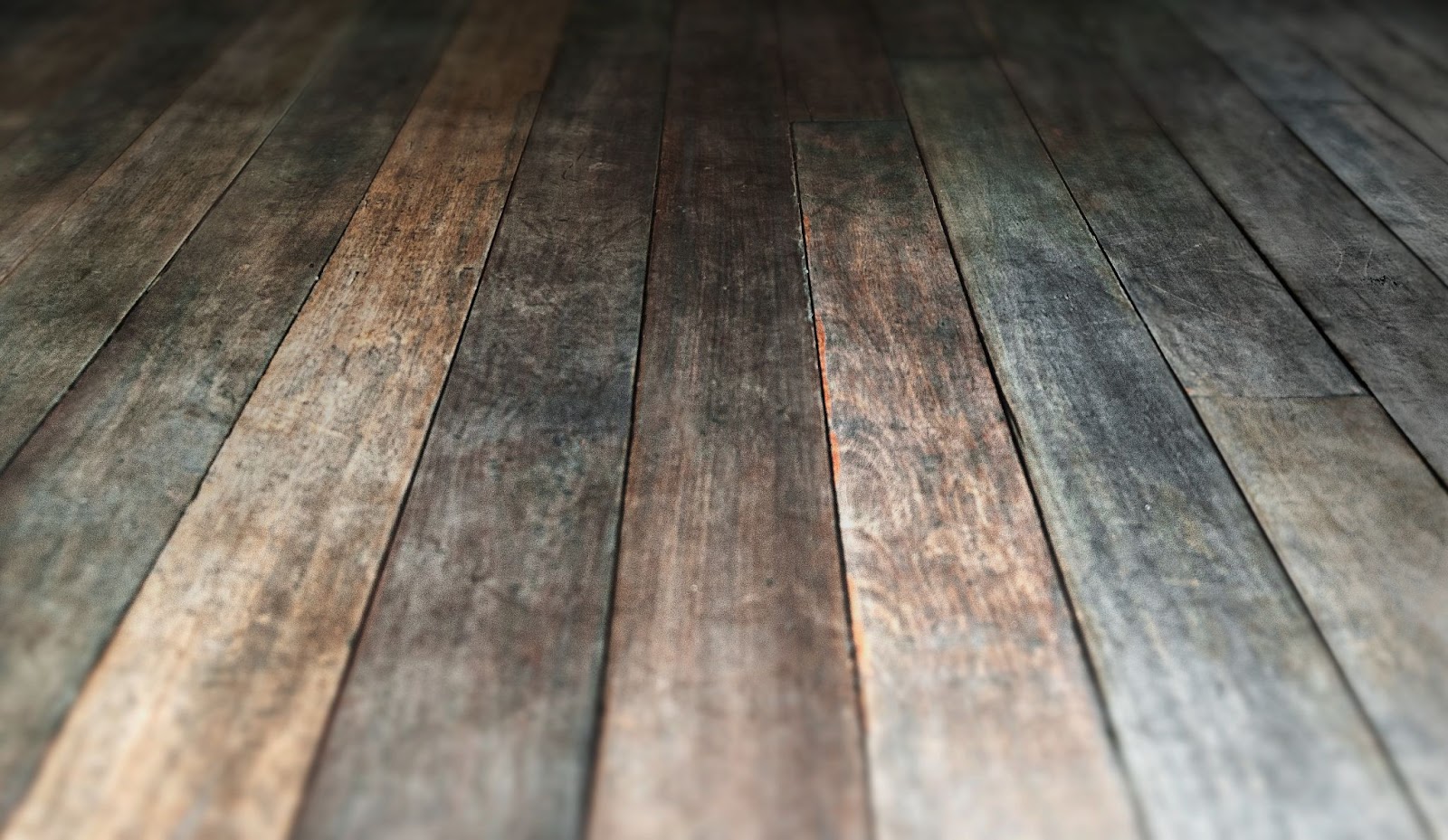 Rustic hardwood flooring