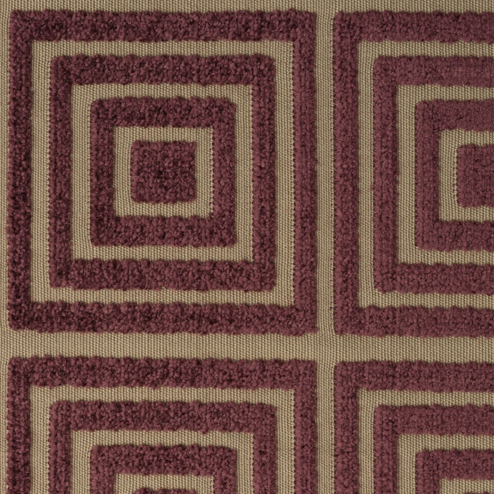 Textured fabric carpet that withstands daily wear and tear