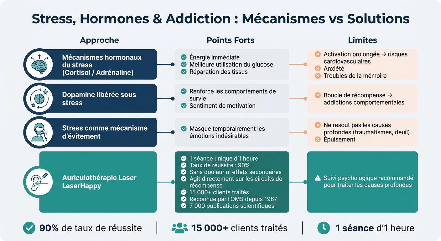 Stress, Hormones et Addiction : Mécanismes et Solutions