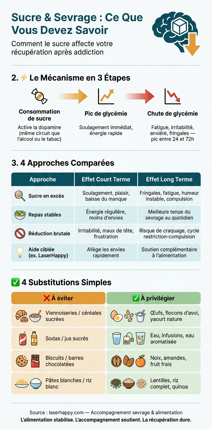 Sucre et Récupération : Effets Immédiats vs Effets Durables