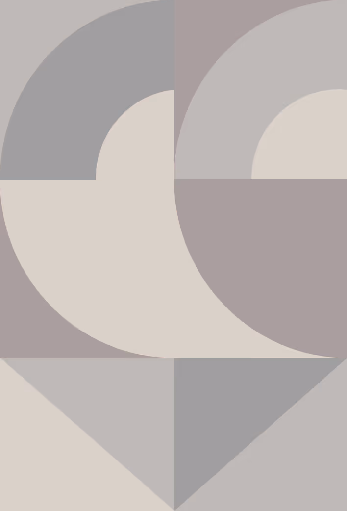 Abstract geometric pattern in grey and beige.