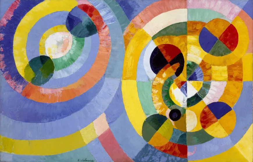 Circular Forms by Robert Delaunay (1930).