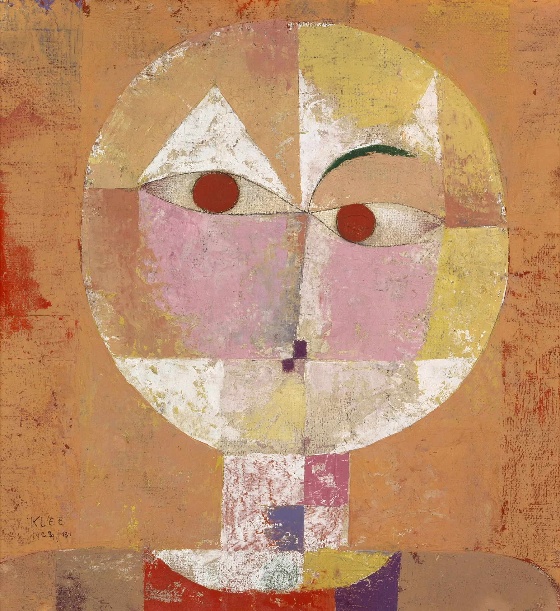 Senecio by Paul Klee (1922).