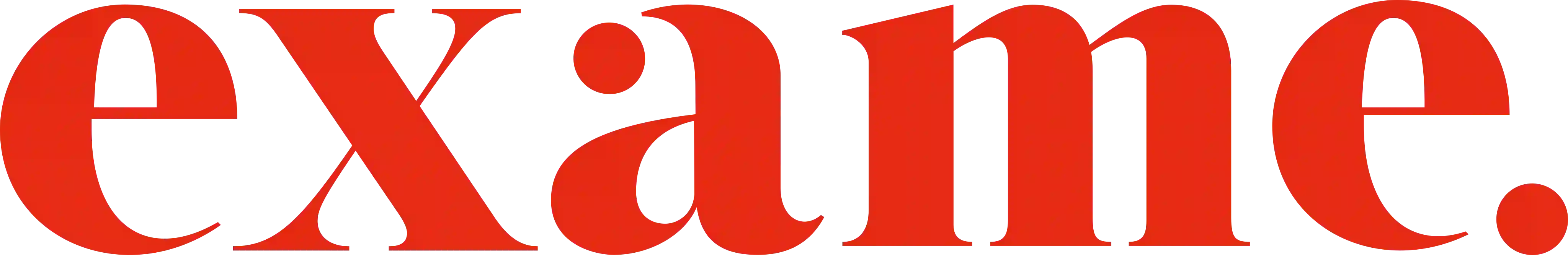 Logotipo do veículo Exame