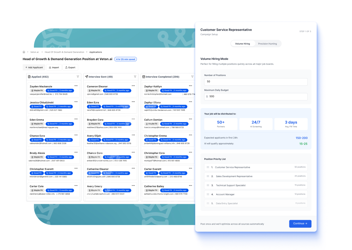 Smart Sourcing Modes UI
