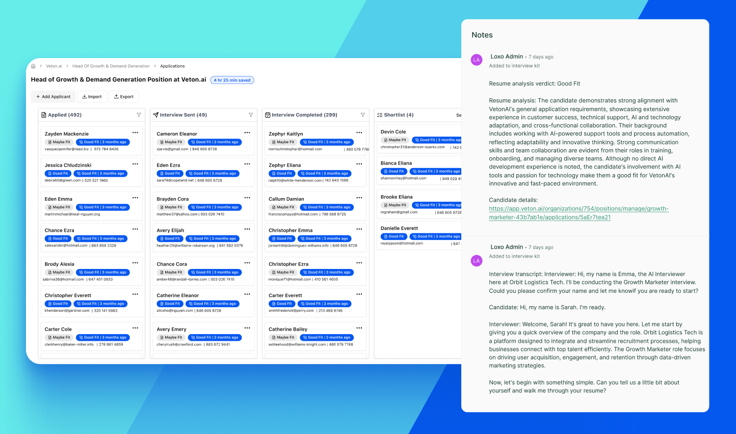 Greenhouse 2way sync