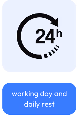 working day and daily rest