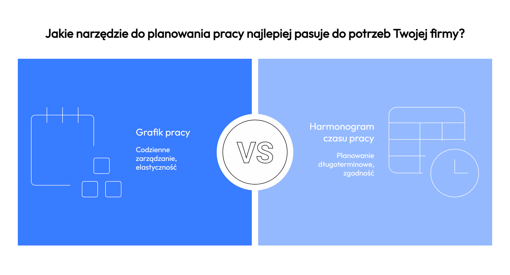 Harmonogram pracy a grafik pracy – gdzie jest różnica?