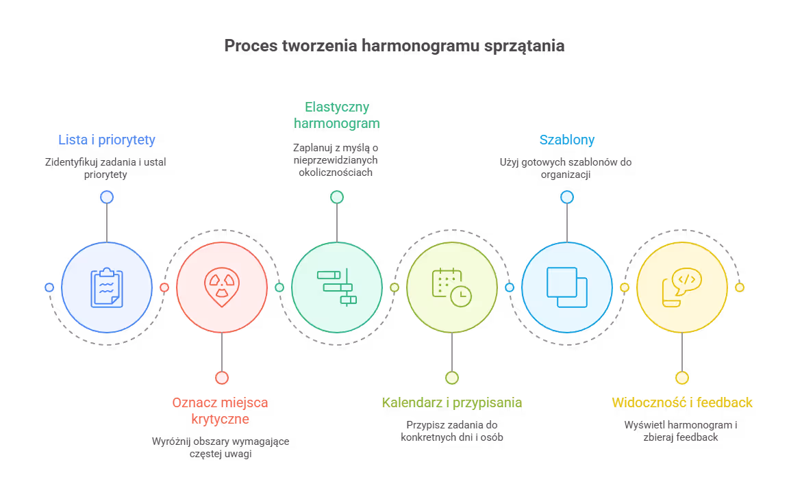 Jak stworzyć harmonogram sprzątania bez chaosu?
