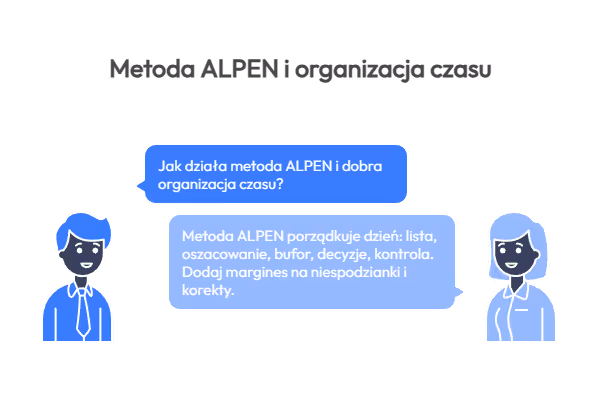 Jak działa metoda ALPEN i dobra organizacja czasu?