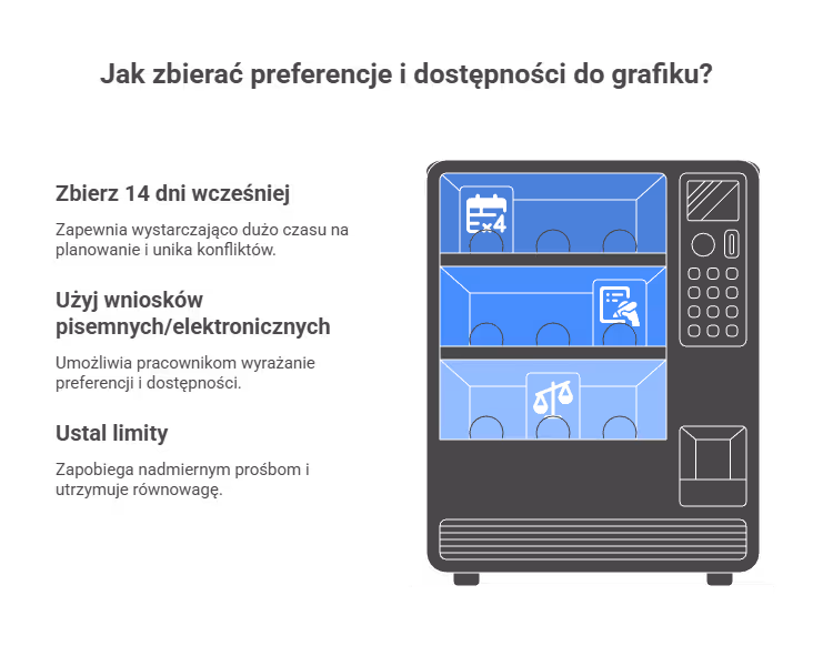 Jak zbierać preferencje i dostępności do grafiku?